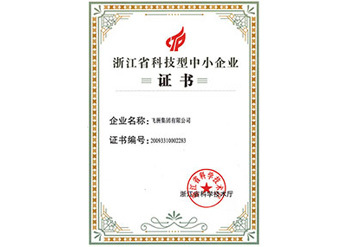 Zhejiang Province Science and Technology Small and Medium Enterprises