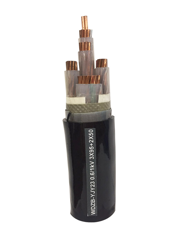 Low-smoke halogen-free power cable