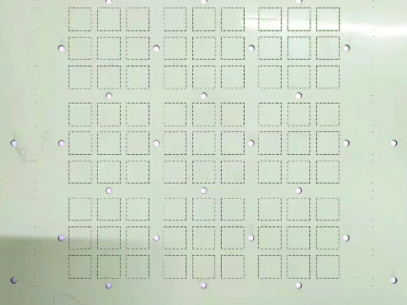 工藝:軟瓷LTCC/HTCC激光打孔切割 工藝:軟瓷LTCC/HTCC激光打孔切割