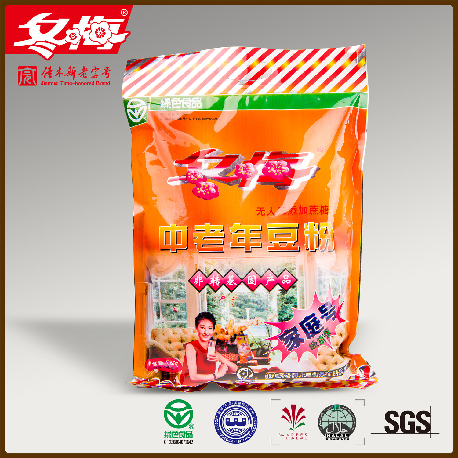 580g middle-aged and elderly bean flour
