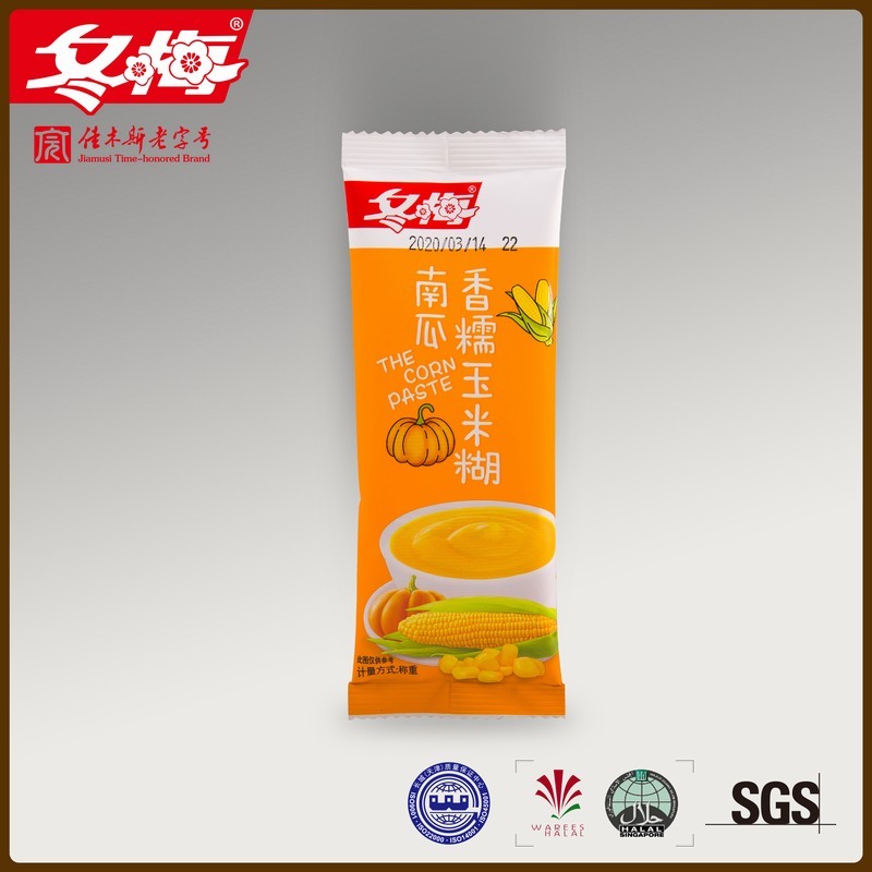 南瓜香糯玉米糊