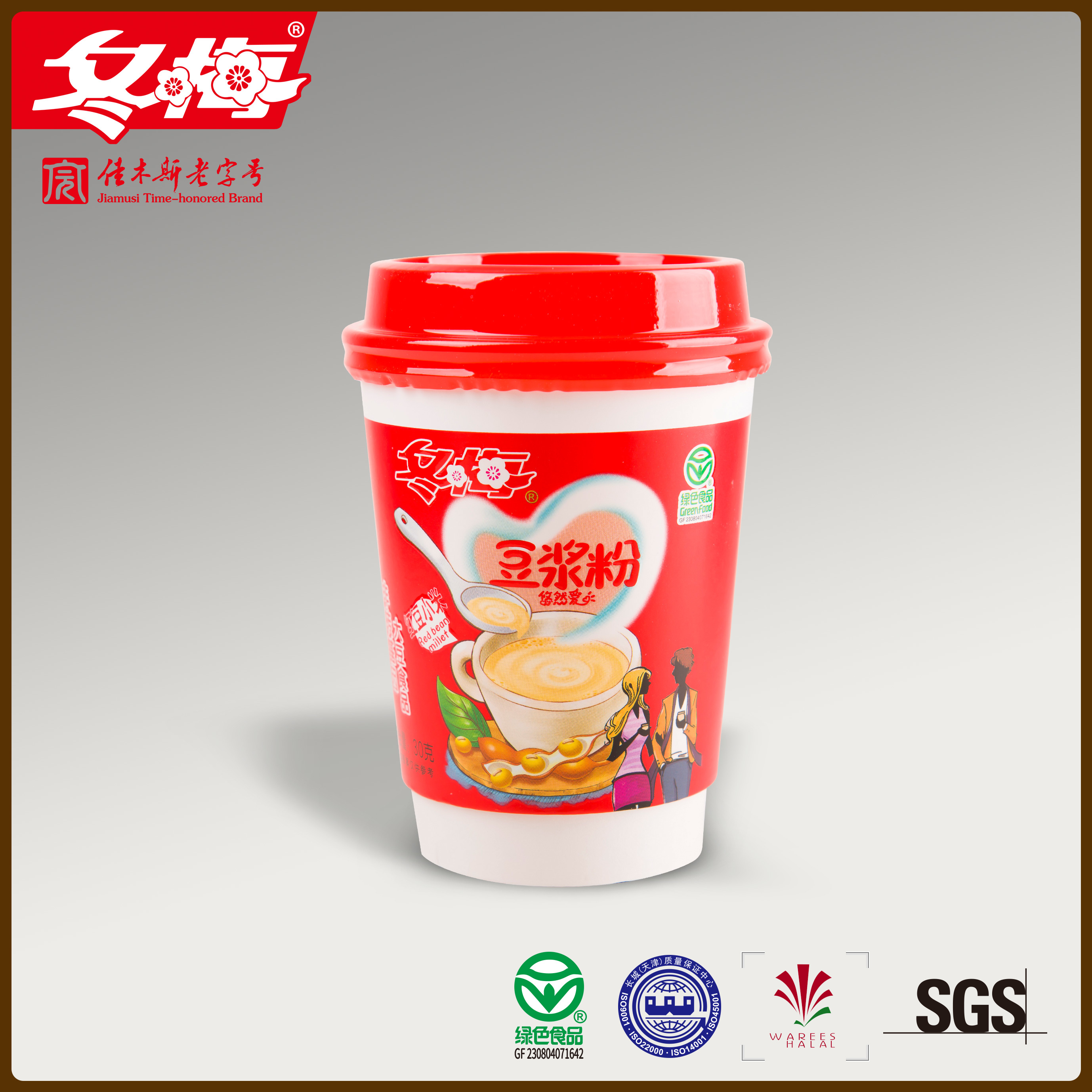 紅豆小米豆?jié){粉杯