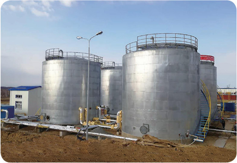 China National Petroleum Engineering Construction Corporation (CNPC) Russian gas processing plant inverter water supply equipment and iron removal equipment project