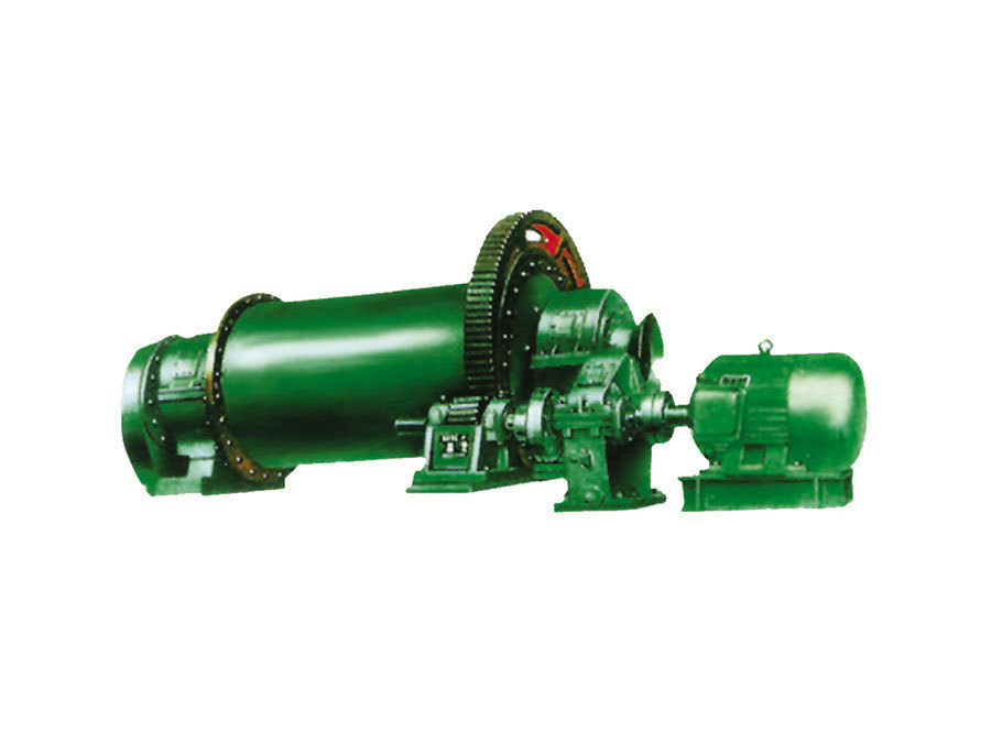 Straight cylinder rolling bearing energy-saving lattice ball mill