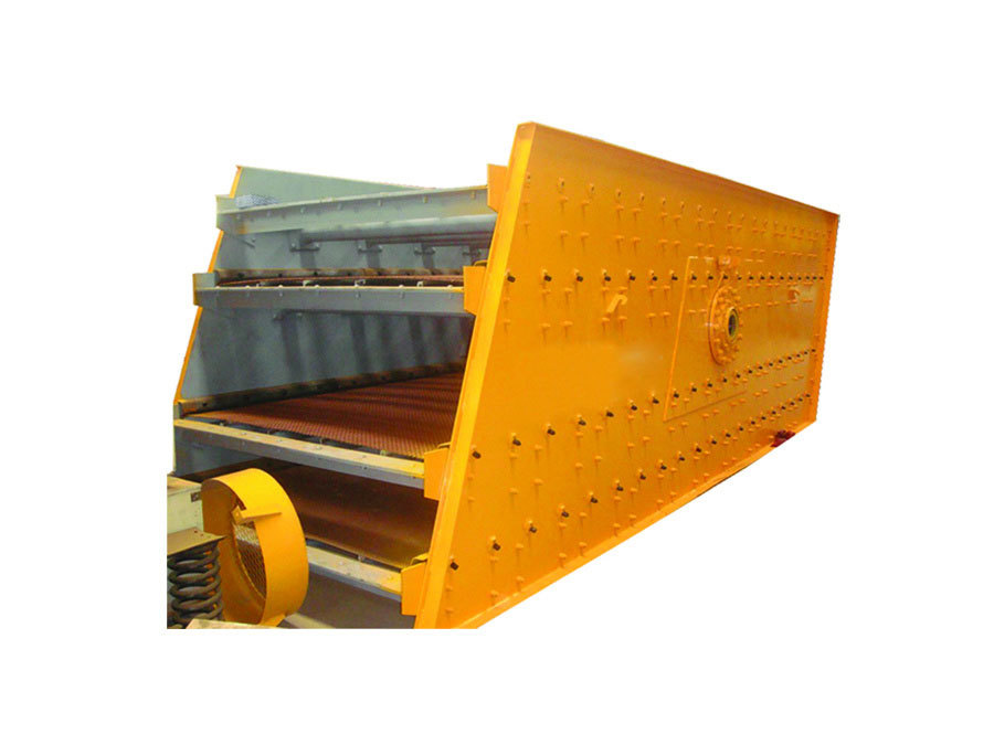 Self-centering vibrating screen