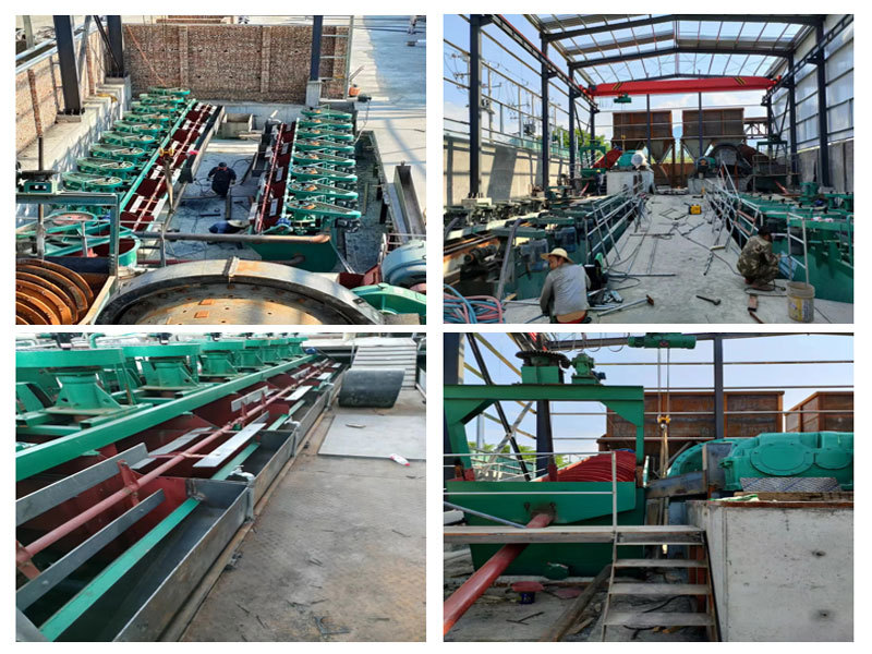 Tongguan Maogou 500t Concentrator Ball Milling Flotation