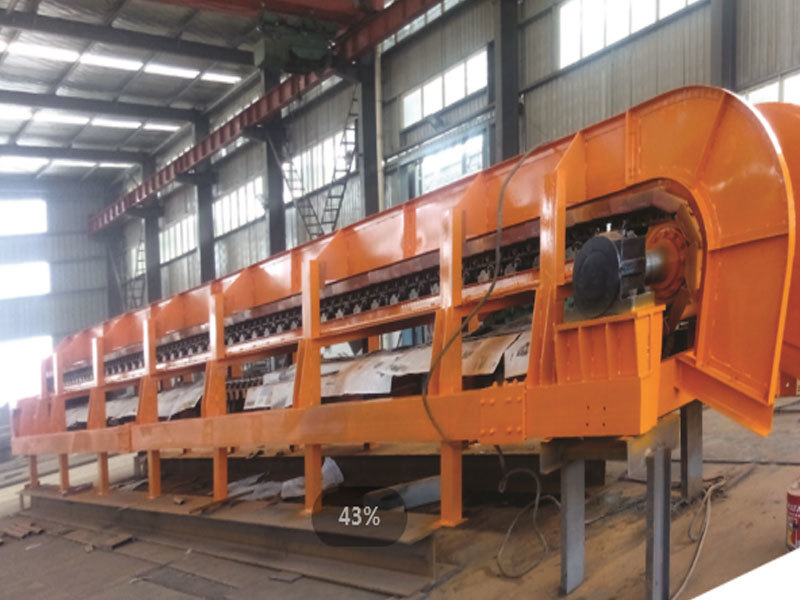 Plate chain feeder