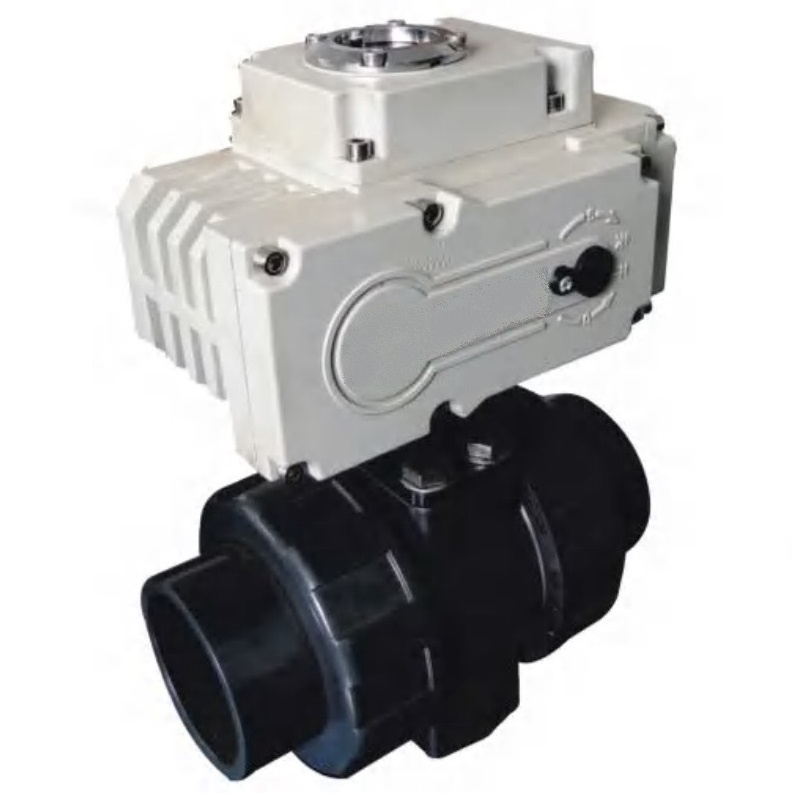 Electric PVC ball valve