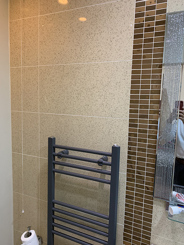 Quartzite Thin Slab Tiling, London, England Quartzite Thin Slab Tiling, London, England
