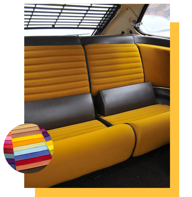 Automotive interior fabrics