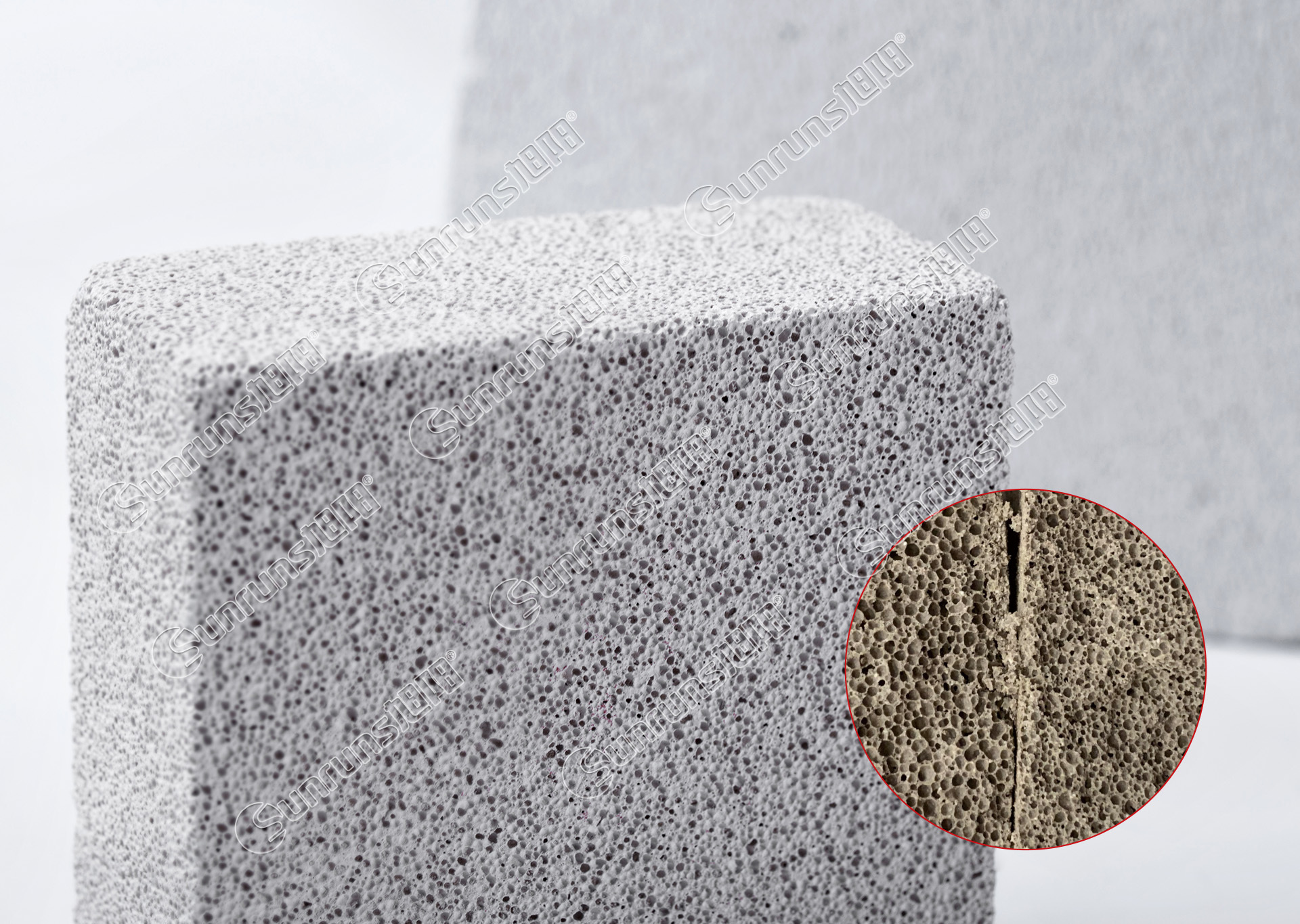 Autoclaved aerated concrete shops blocks