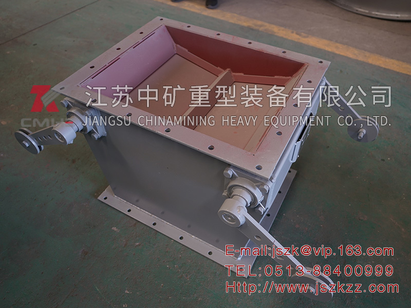 DbSzF double-layer double-door heavy hammer air lock flap valve