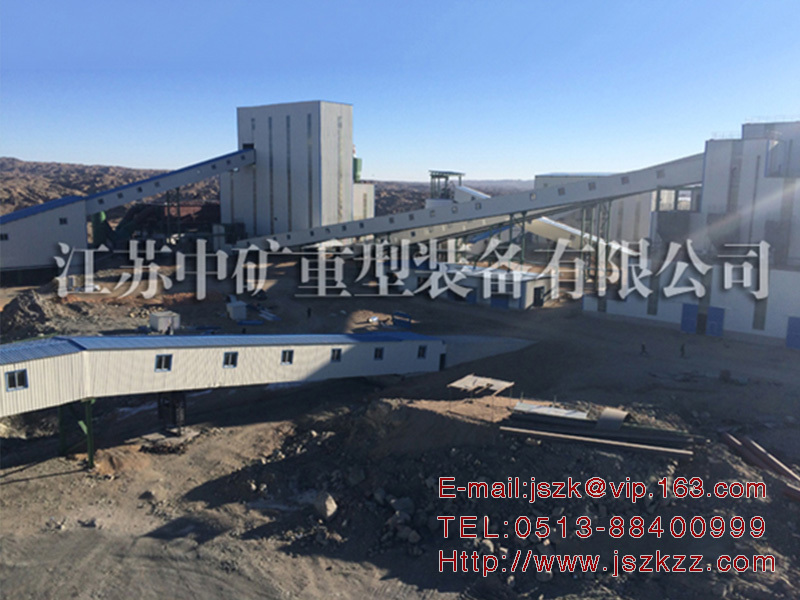 Stone crushing production line