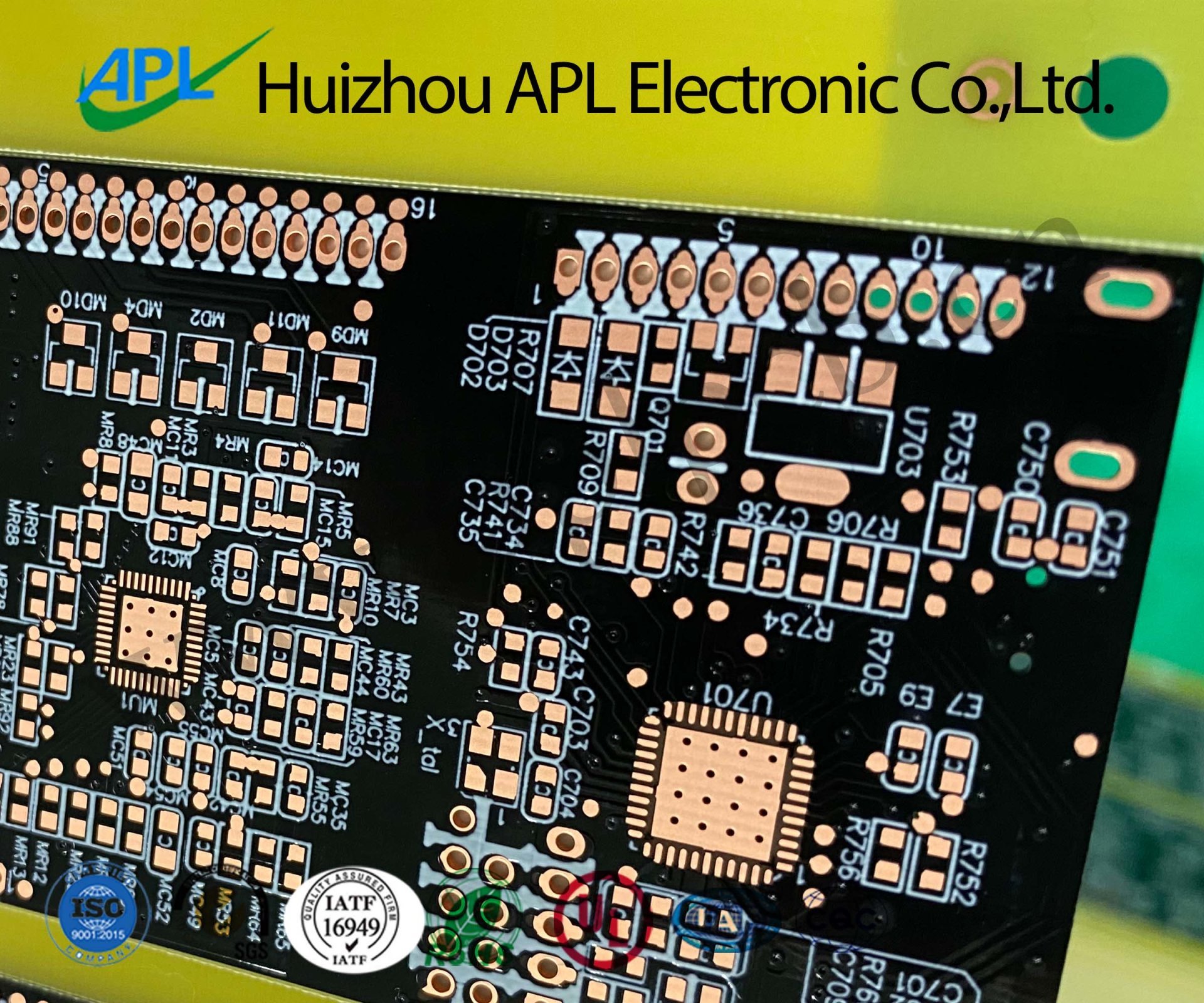 电源产品PCB四层板OSP电路板