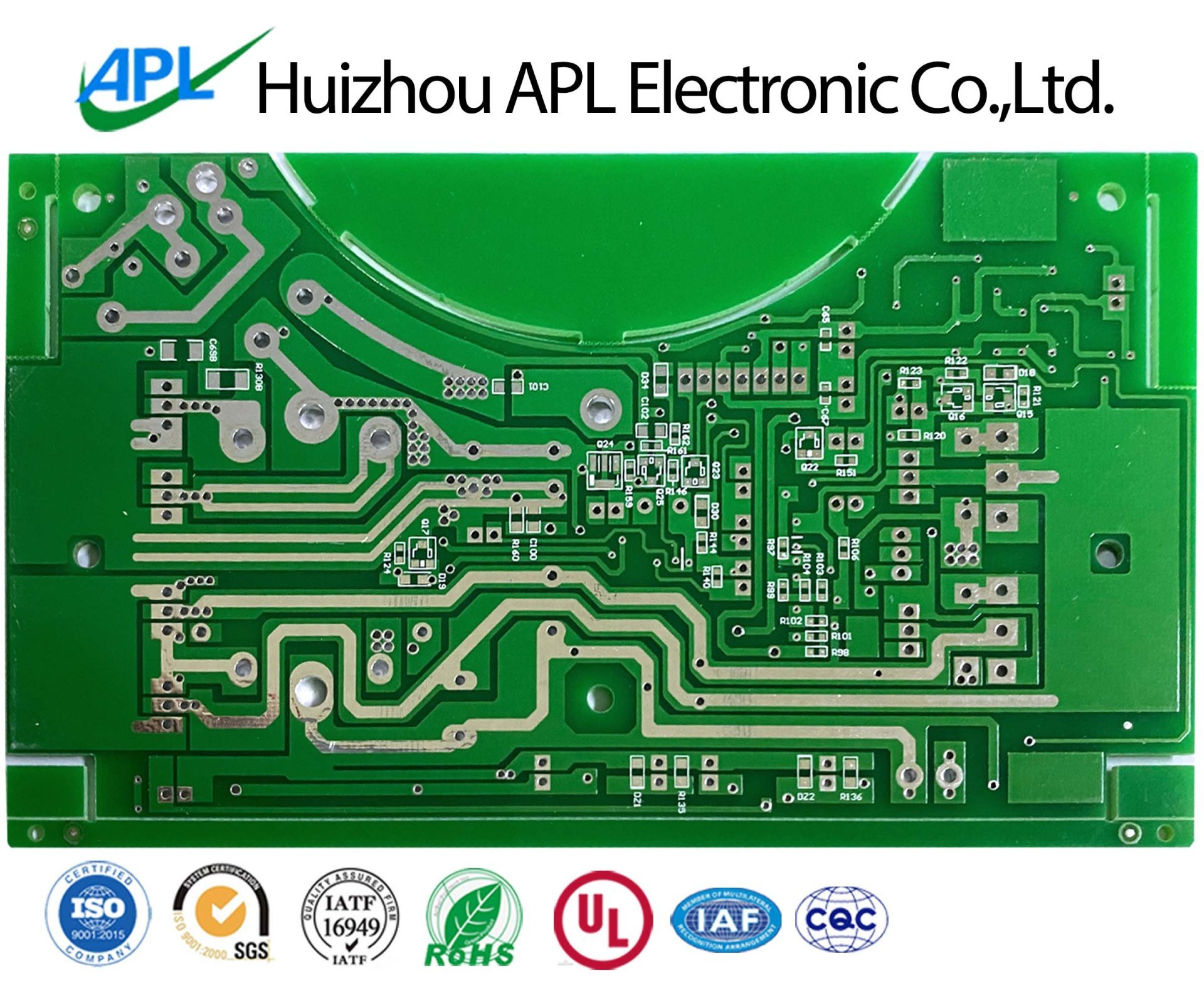 1.6mm Thick Double Sided Printed Circuit Board