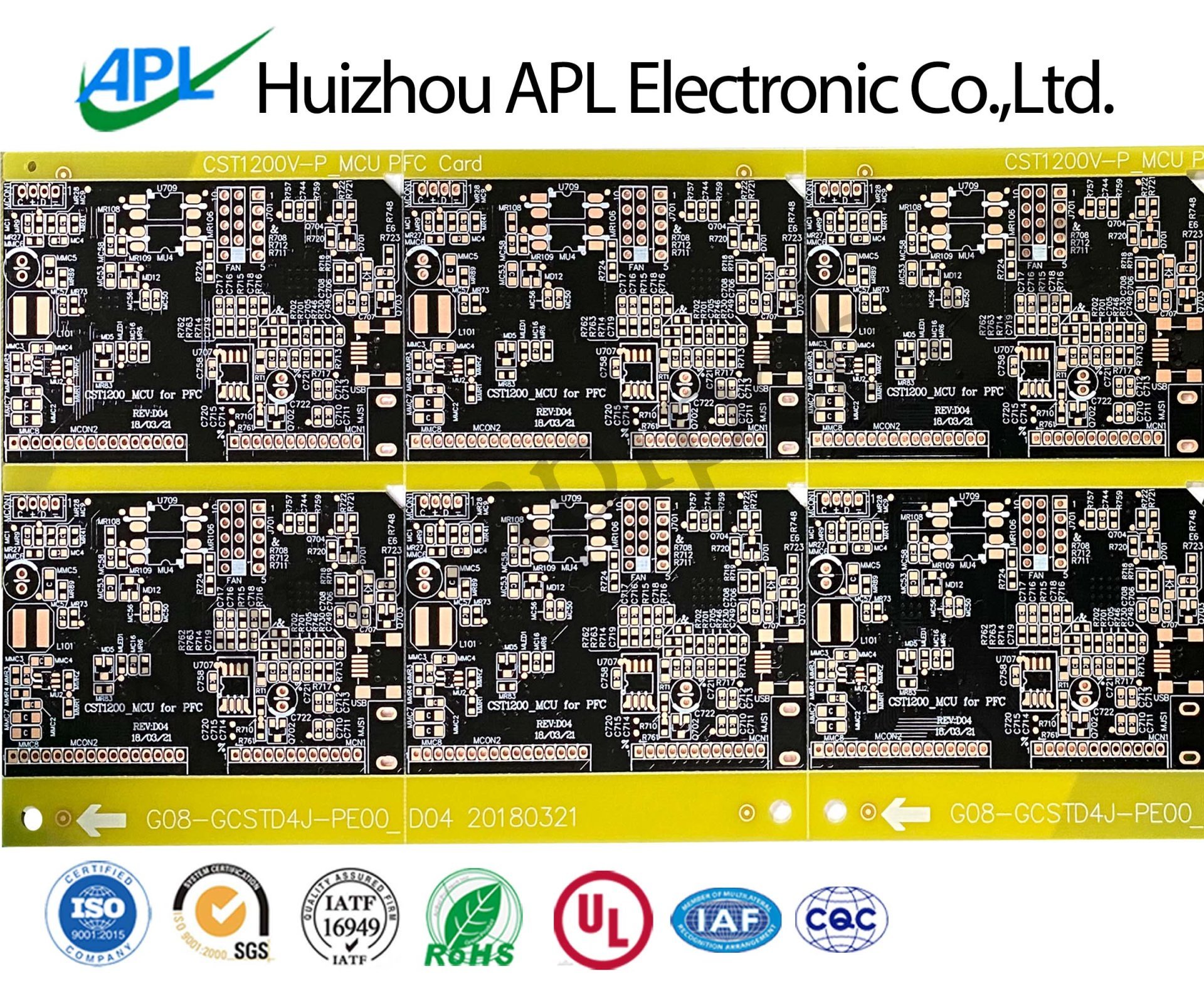 Power Products PCB 4-layer OSP board