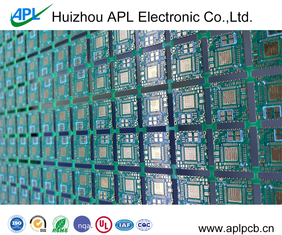 Mini half-hole PCB