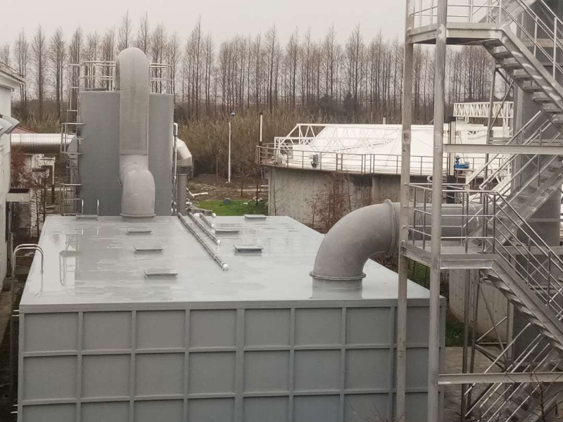 Case study of fiberglass deodorization box