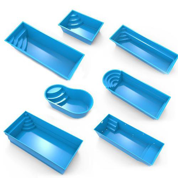 Fiberglass swimming pool