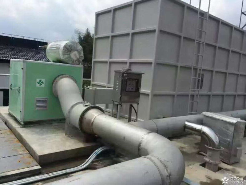 Case study of fiberglass deodorization box