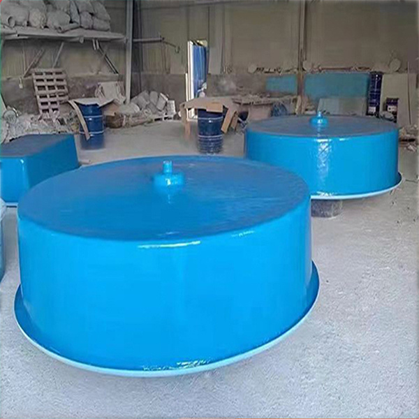 Fiberglass fish pond