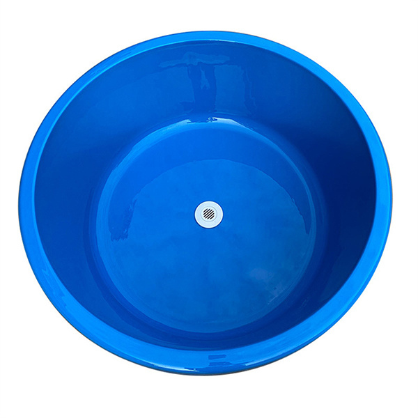 Fiberglass fish pond
