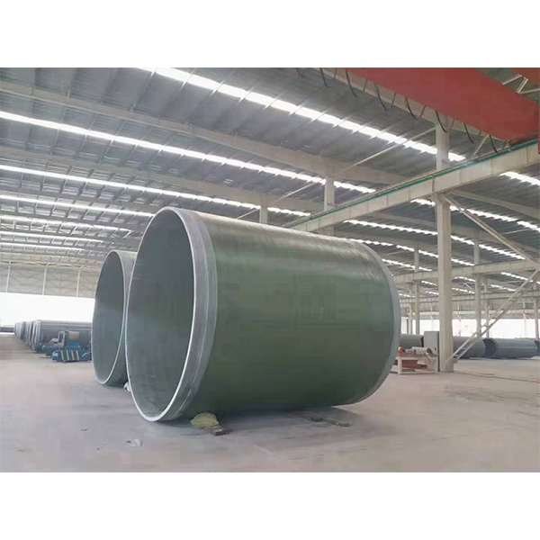 Fiberglass reinforced sand filled top pipe