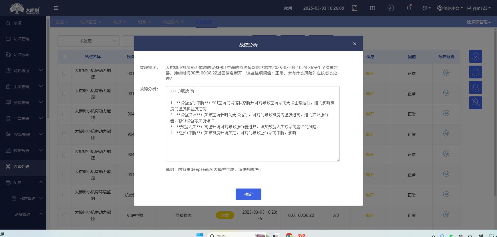 动环监控智能AI