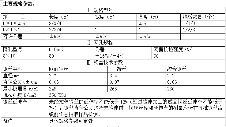 格宾石笼块石要求图片