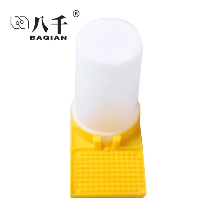 Plastic Yellow Economical Beehive Entrance Type Bee Feeder