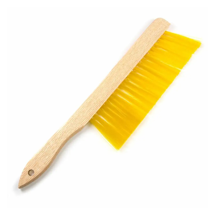 Bee brush-001 Plastic handle single row horsetail brush