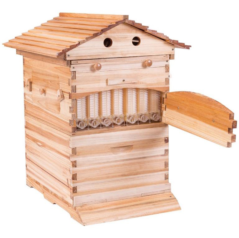 Auto Flow Wood Beehive
