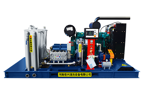 Oil-fired high-pressure cleaners