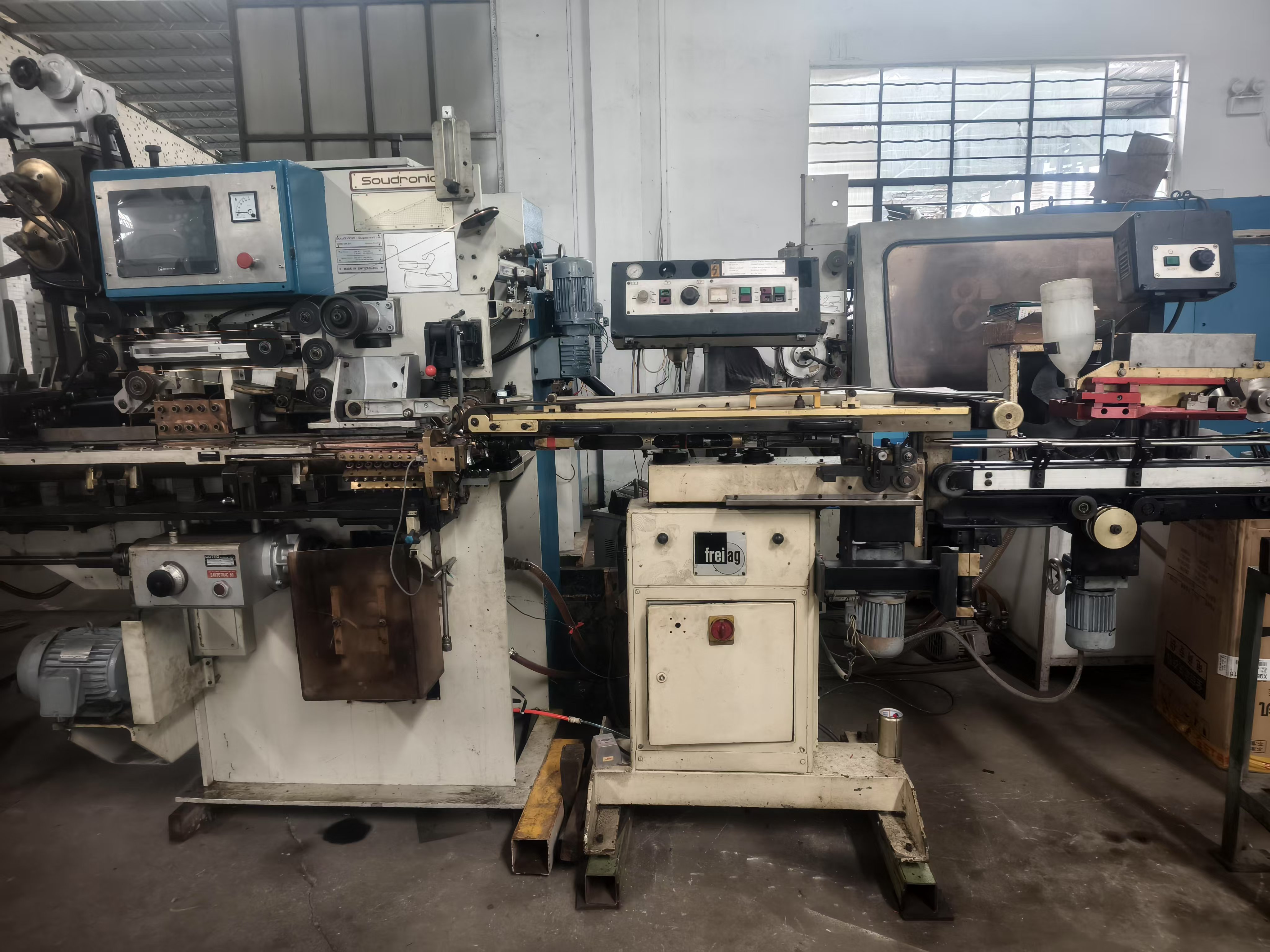 Soudronic VAA K100 welding machine（Used can making machine）