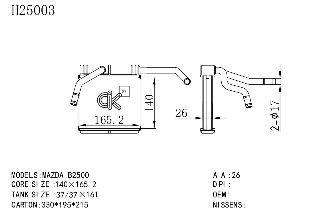H25003