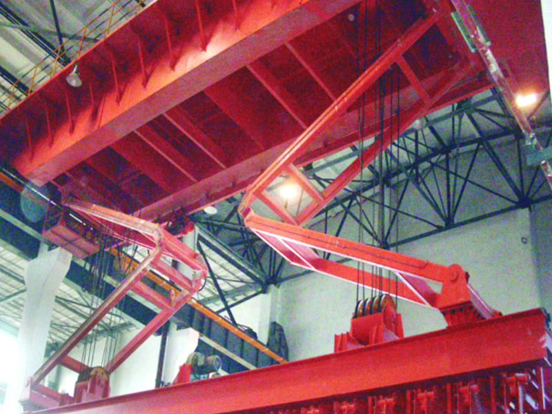 Anode stacking Crane