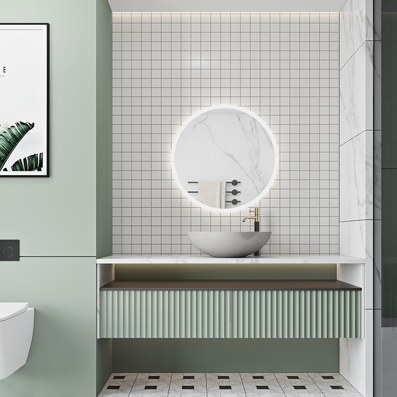Round dressing mirror (frameless)