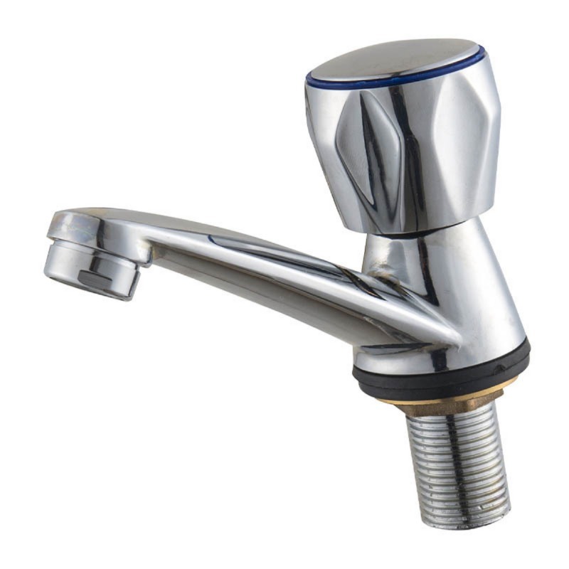 Grifo de lavabo de zinc de vástago rápido