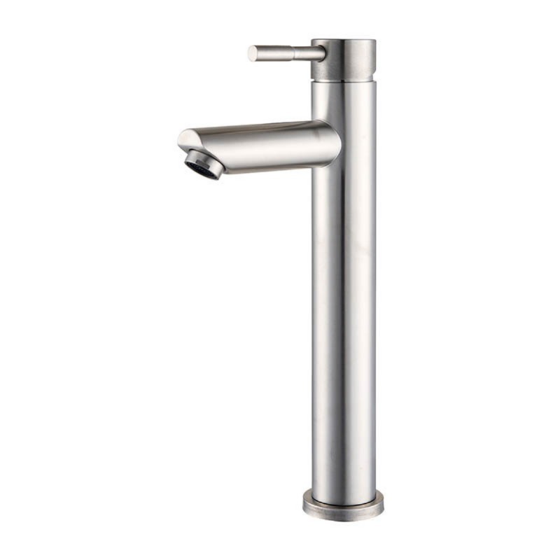 Mezclador de lavabo alto SUS304 de 35 mm de una sola palanca
