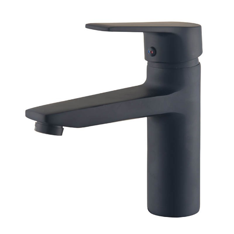 Mezclador de lavabo de zinc de palanca simple de 40 mm
