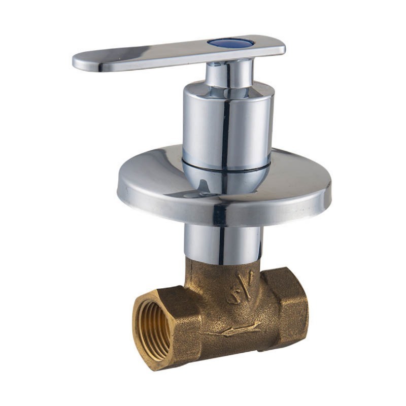 quick stem brass shower tap 1/2  in wall