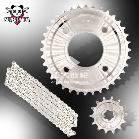 African motorcycle sprocket