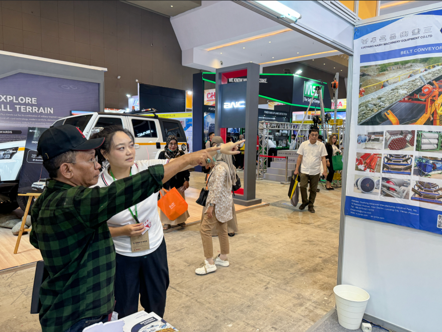 Luoyang Nairy's participation in the 2024 Indonesia Mining Exhibition concluded successfully.