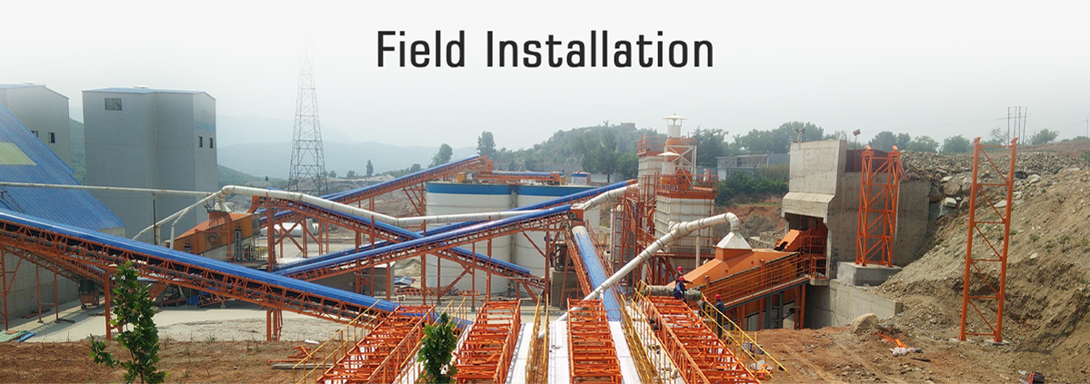 Crushing production lines