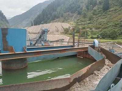 巴基斯坦SK水电站首部砂石加工系统