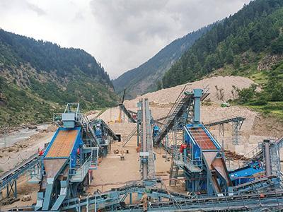 巴基斯坦SK水电站首部砂石加工系统