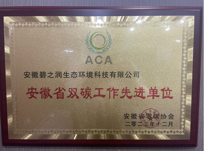 雙碳工作先進單位