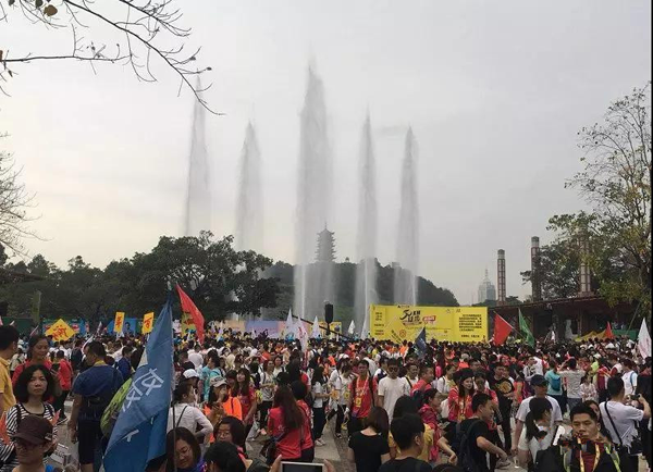 2018 Xinhang Group participated in the wonderful highlights of the 50km walk in Foshan