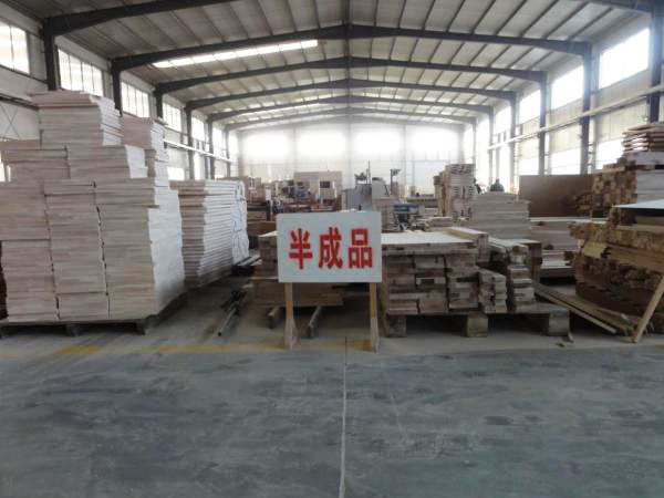 Warehouse of raw materials and work in progress