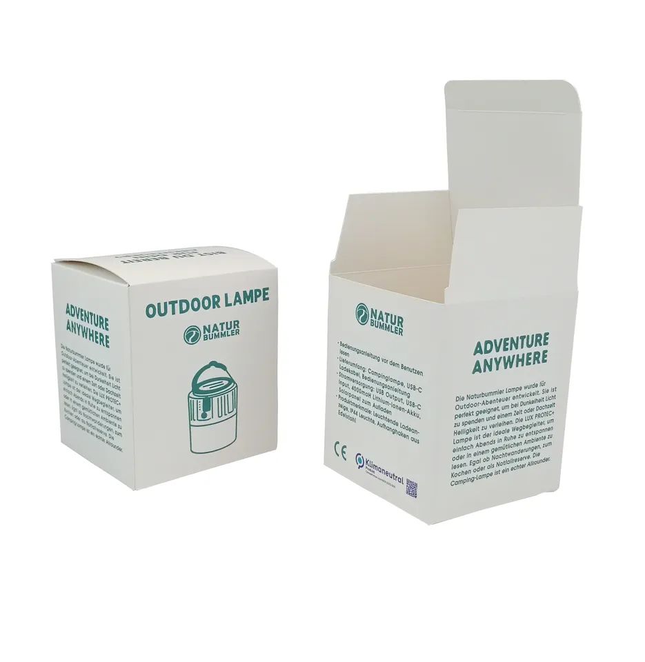 Promotional Carton Packaging Led Light Bulb Kraft Paper Packaging Box For Outdoor